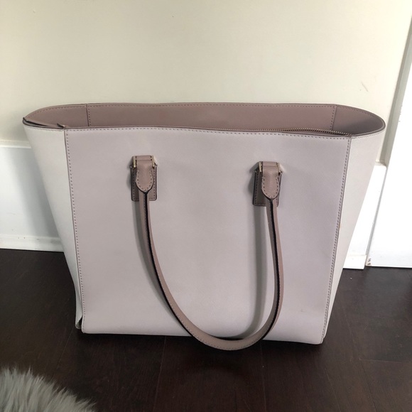Kate Spade Mauve Tri-tone Tote Bag - Picture 2 of 9